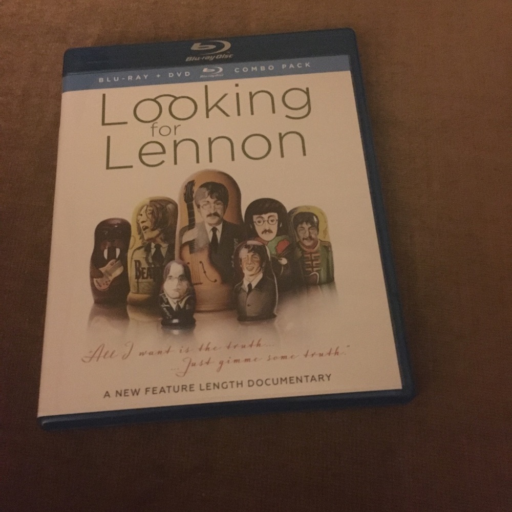 🍎Looking for Lennon (2 disco) blu ray doc. - 399
